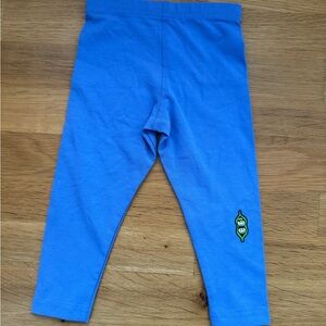 Vibrant Blue Kids Leggings